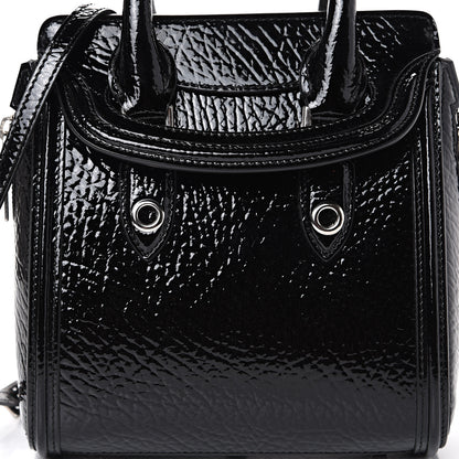 Alexander McQueen Patent Mini Heroine Black 7 of 11