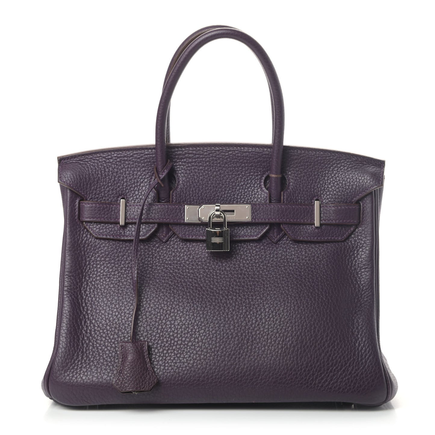 Taurillon Clemence Birkin 30 Raisin