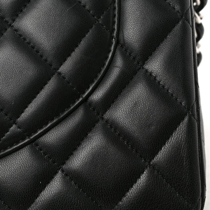 Chanel Lambskin Quilted Maxi Single Flap Black 10 of 10