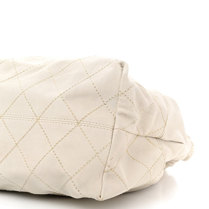 Chanel Calfskin Baby Coco Cabas White 12 of 17