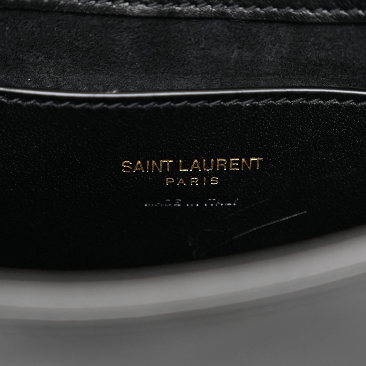 Saint Laurent Patent Calfskin Le 5 A 7 Mini Hobo Black 6 of 11