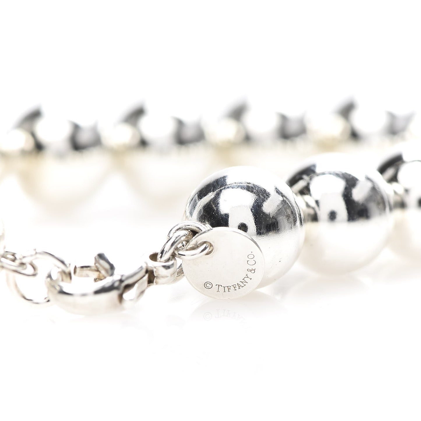 Sterling Silver 10mm HardWear Ball Bracelet