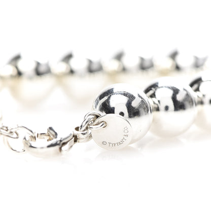 Tiffany Sterling Silver 10mm HardWear Ball Bracelet 5 of 5
