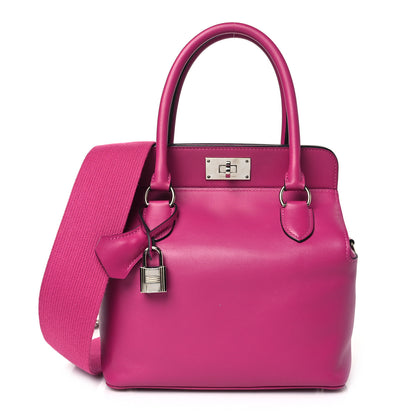 Hermes Swift Toolbox 20 Rose Pourpre 1 of 10