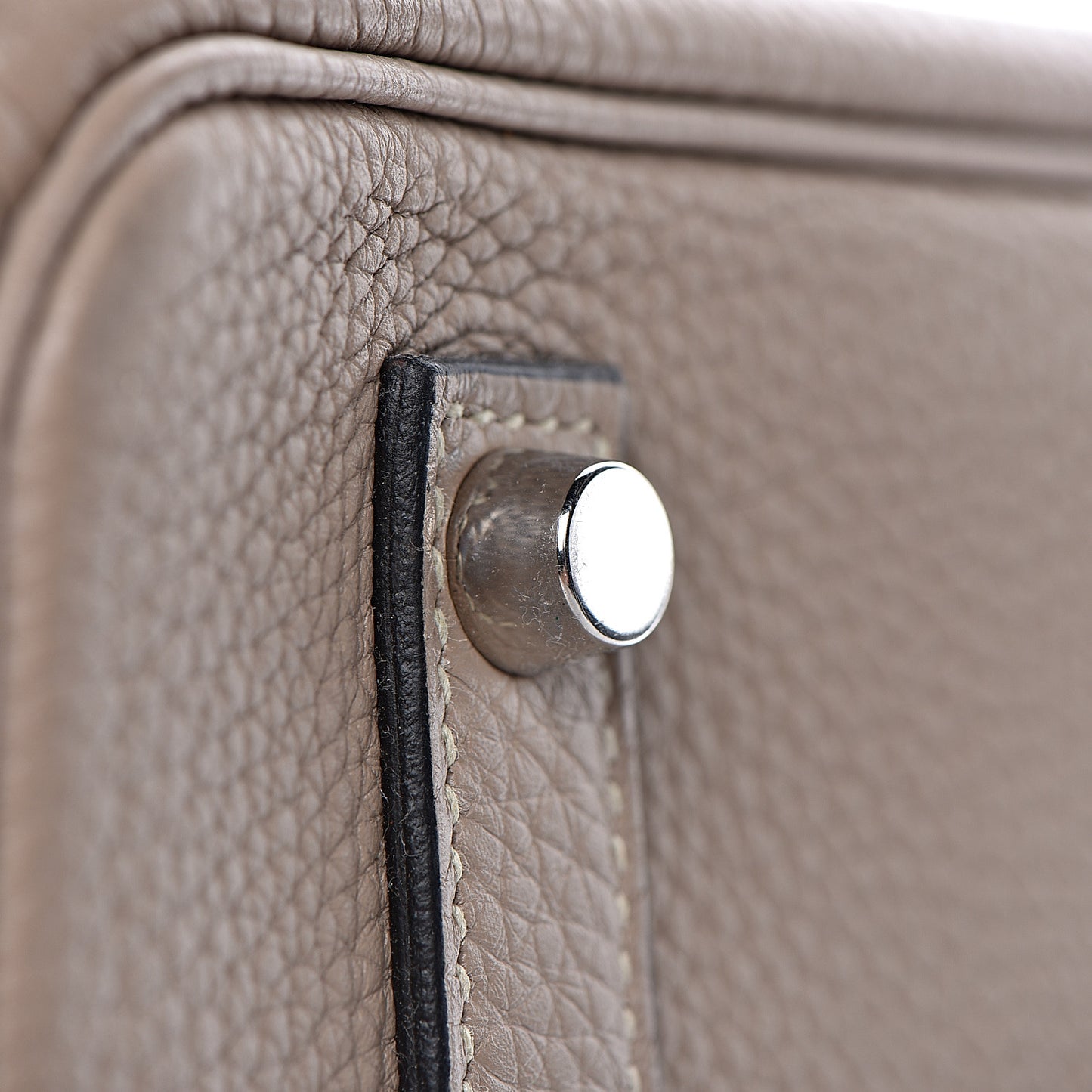 Togo Birkin 35 Gris Tourterelle