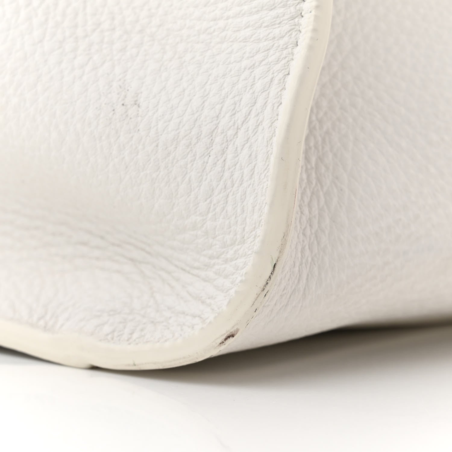 The Row Grained Calfskin Soft Margaux 17 White 11 of 13