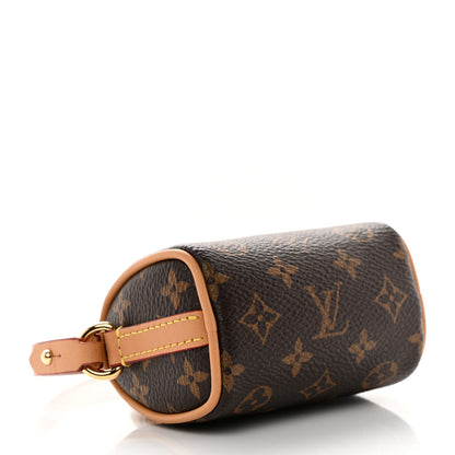 Louis Vuitton Monogram Micro Speedy Bag Charm 4 of 7