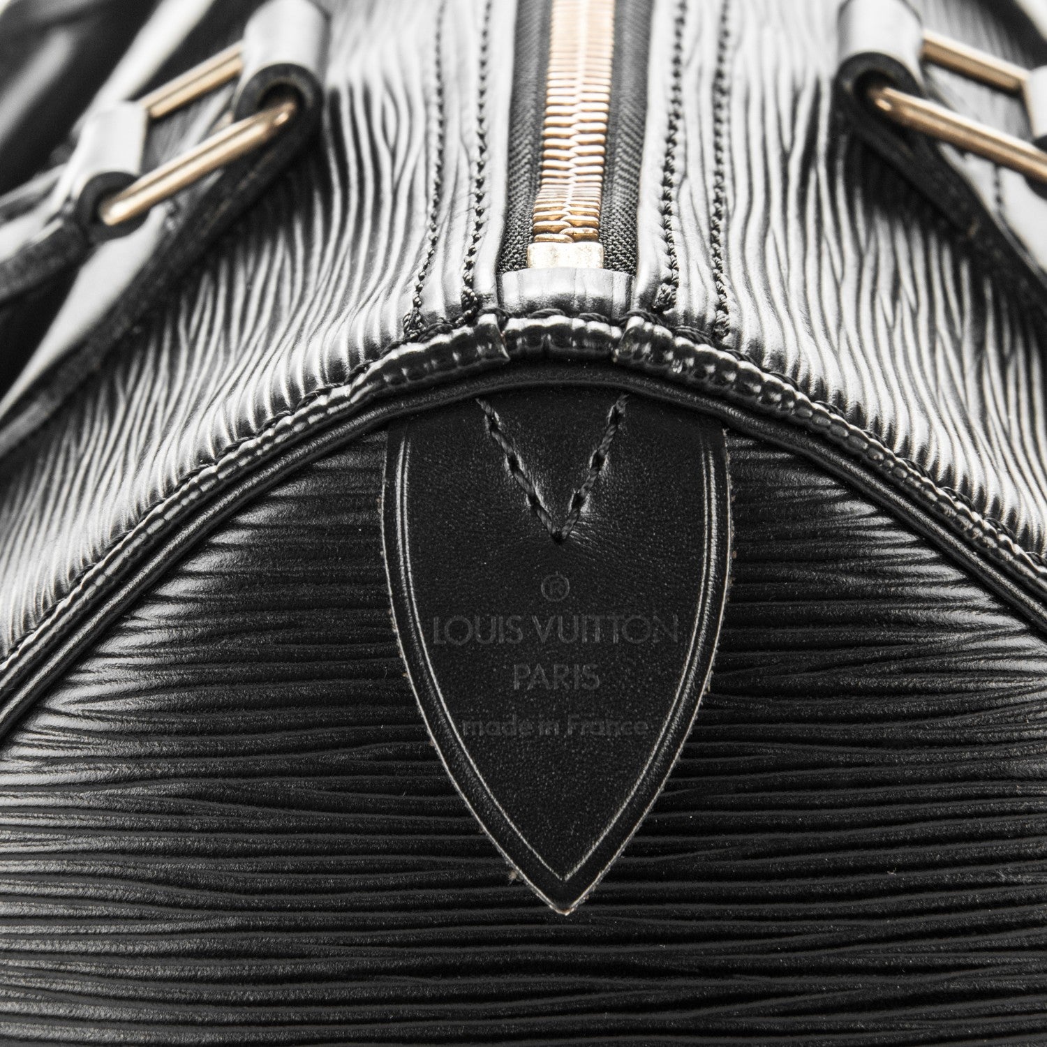Louis Vuitton Epi Speedy 25 Black 6 of 7