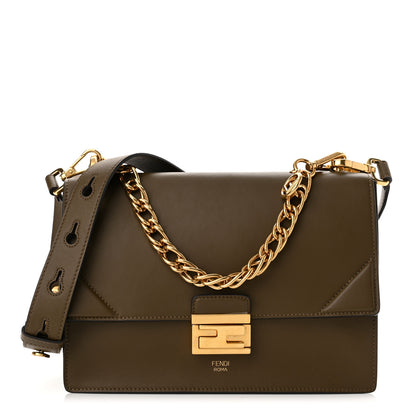 Fendi Vitello Grace Matte F is Fendi Kan U Shoulder Bag Wood 1 of 10