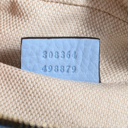 Gucci Vitello Range Small Soho Disco Bag Mineral Blue 7 of 9