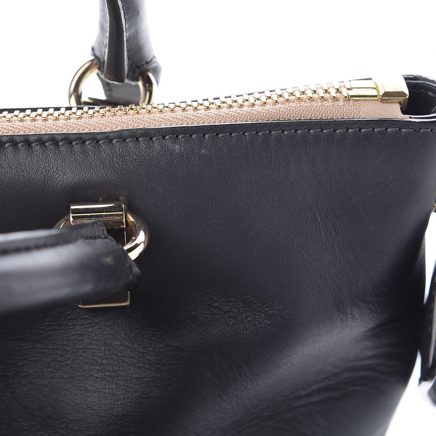 Chloe Smooth Calfskin Mini Baylee Tote Black 8 of 10