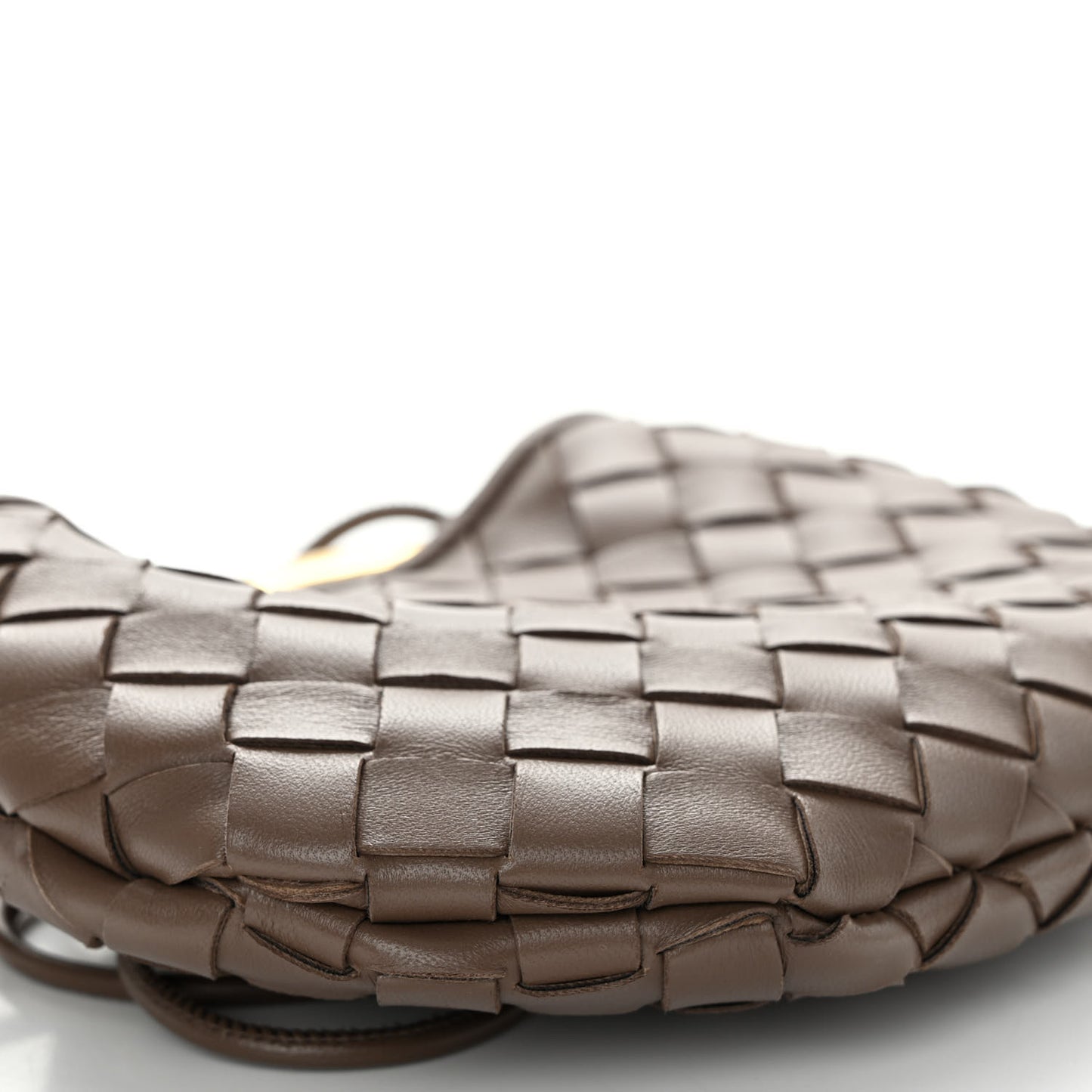 Nappa Intrecciato Mini Sardine Bag Taupe Grey