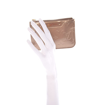 Louis Vuitton Vernis Key Pouch Beige Poudre 2 of 8