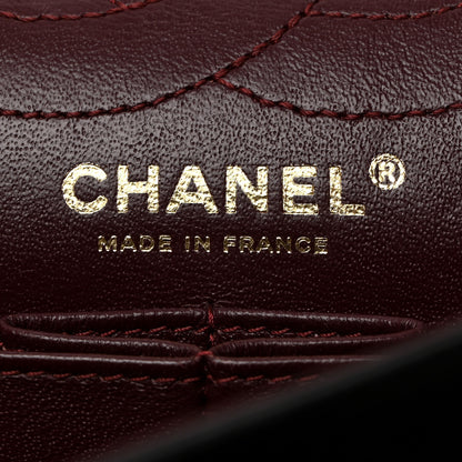 Chanel Sheepskin Chevron Quilted 2.55 Reissue 226 Flap Black 6 of 10