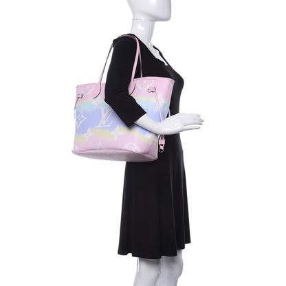 Louis Vuitton Monogram Escale Neverfull MM Pastel 2 of 11