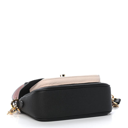 Louis Vuitton Grained Calfskin Lockme Tender Black 3 of 7