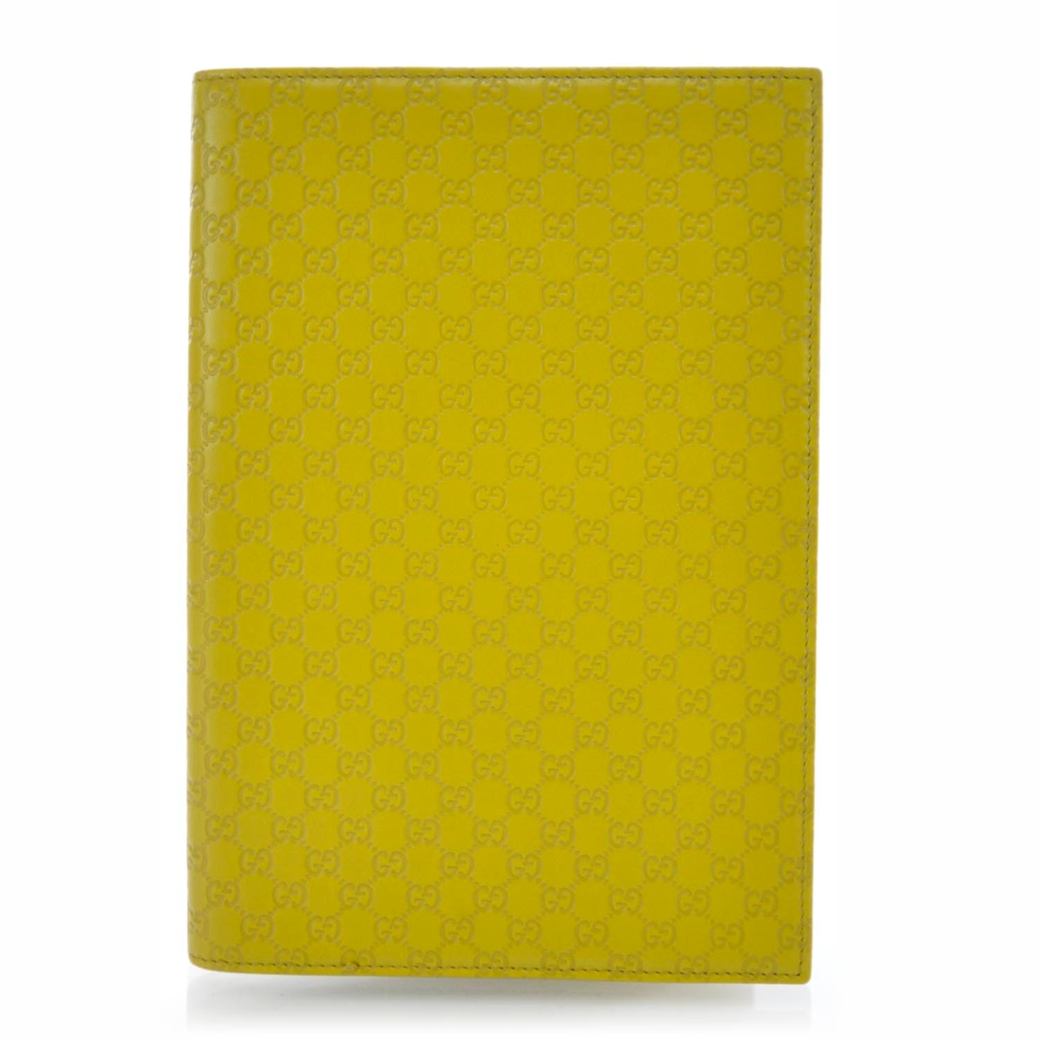 Gucci Microguccissima Medium Notebook Yellow 1 of 7