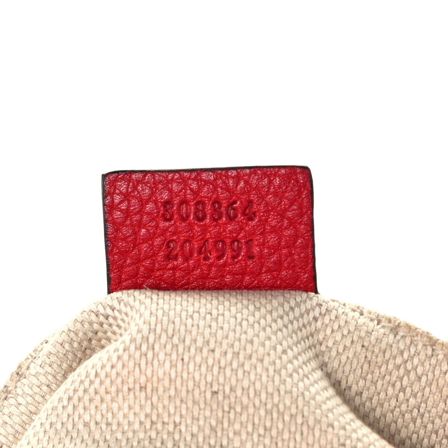 Pebbled Calfskin Small Soho Disco Bag Vibrant Red