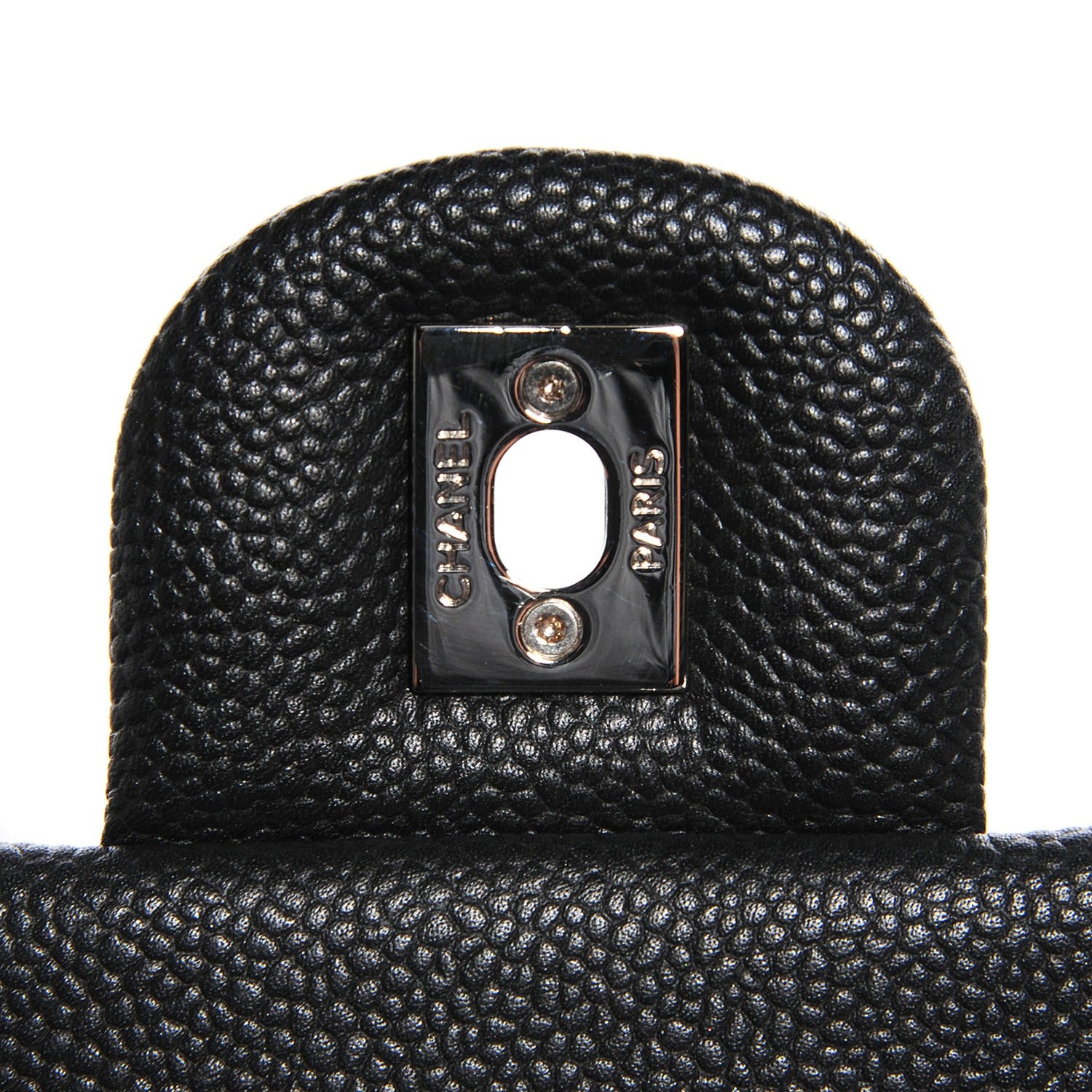 Chanel Caviar Quilted Jumbo Easy Flap Black 6 of 9