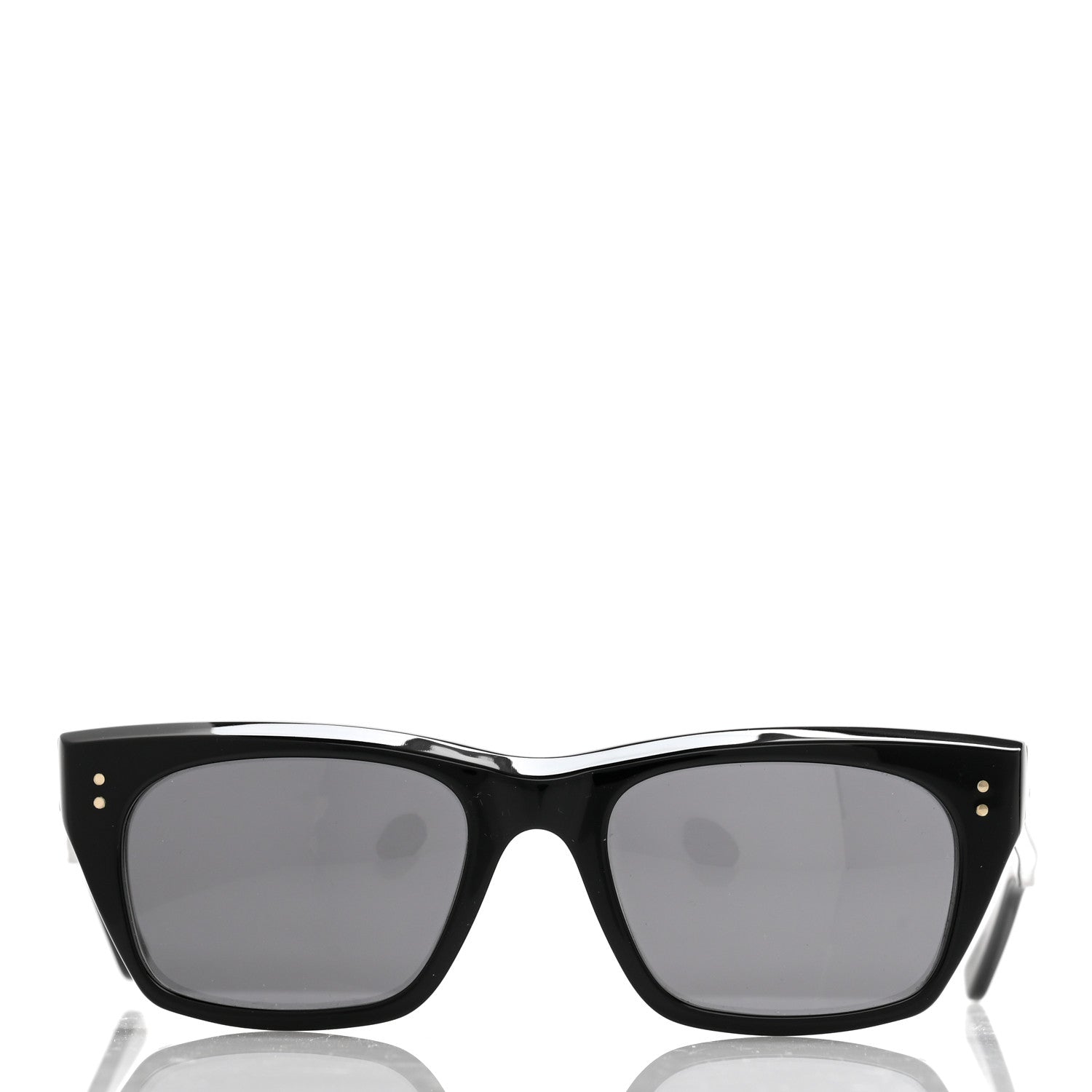 Celine Acetate Polarized Rectangular Sunglasses CL40060I Black 2 of 10