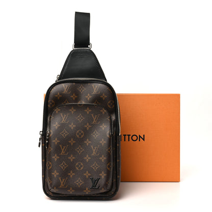 Louis Vuitton Monogram Macassar Avenue Sling Bag 10 of 10