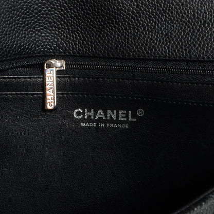 Chanel Caviar Jumbo Single Flap Black 6 of 8