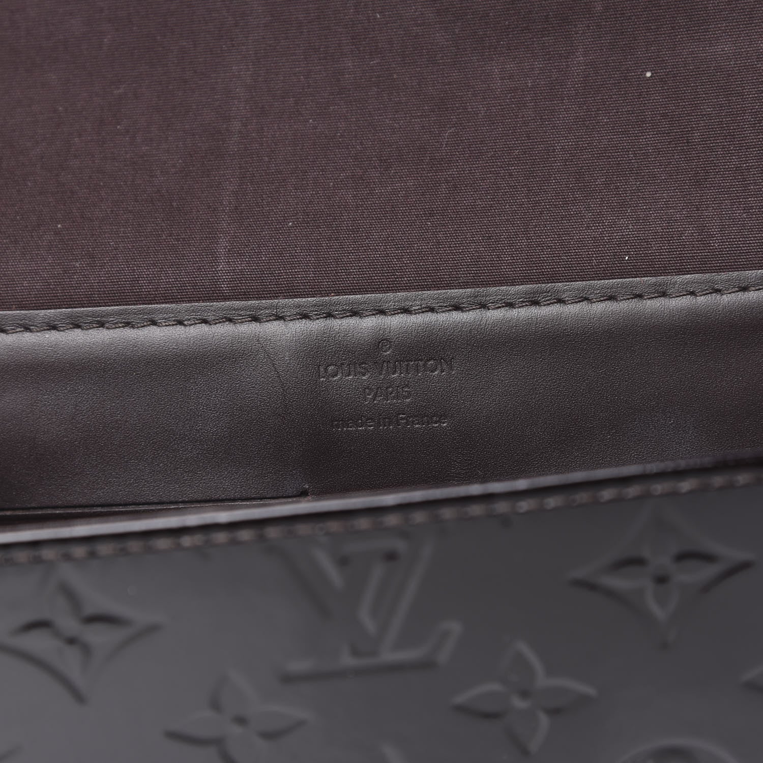 Louis Vuitton Vernis Ana Clutch Amarante 6 of 11