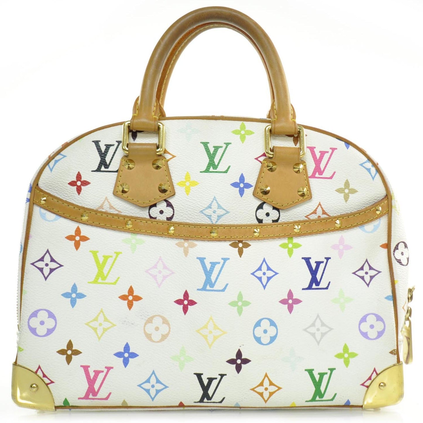 Monogram Multicolor Trouville White
