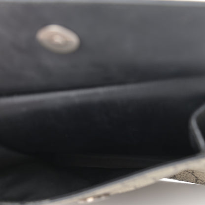 Gucci GG Supreme Monogram Web Belt Bag Black 6 of 18