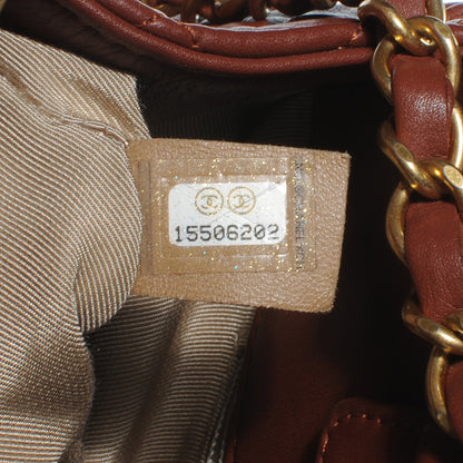 Chanel Glazed Calfskin Mademoiselle Zip Shopping Tote Red 7 of 7