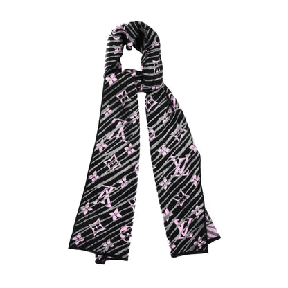 Louis Vuitton Wool Polyester Epi Storm Scarf Pink 1 of 3