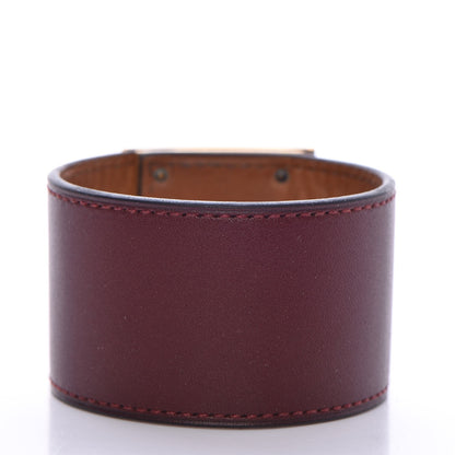 Hermes Swift Kelly Dog Bracelet T2 Bordeaux 3 of 7