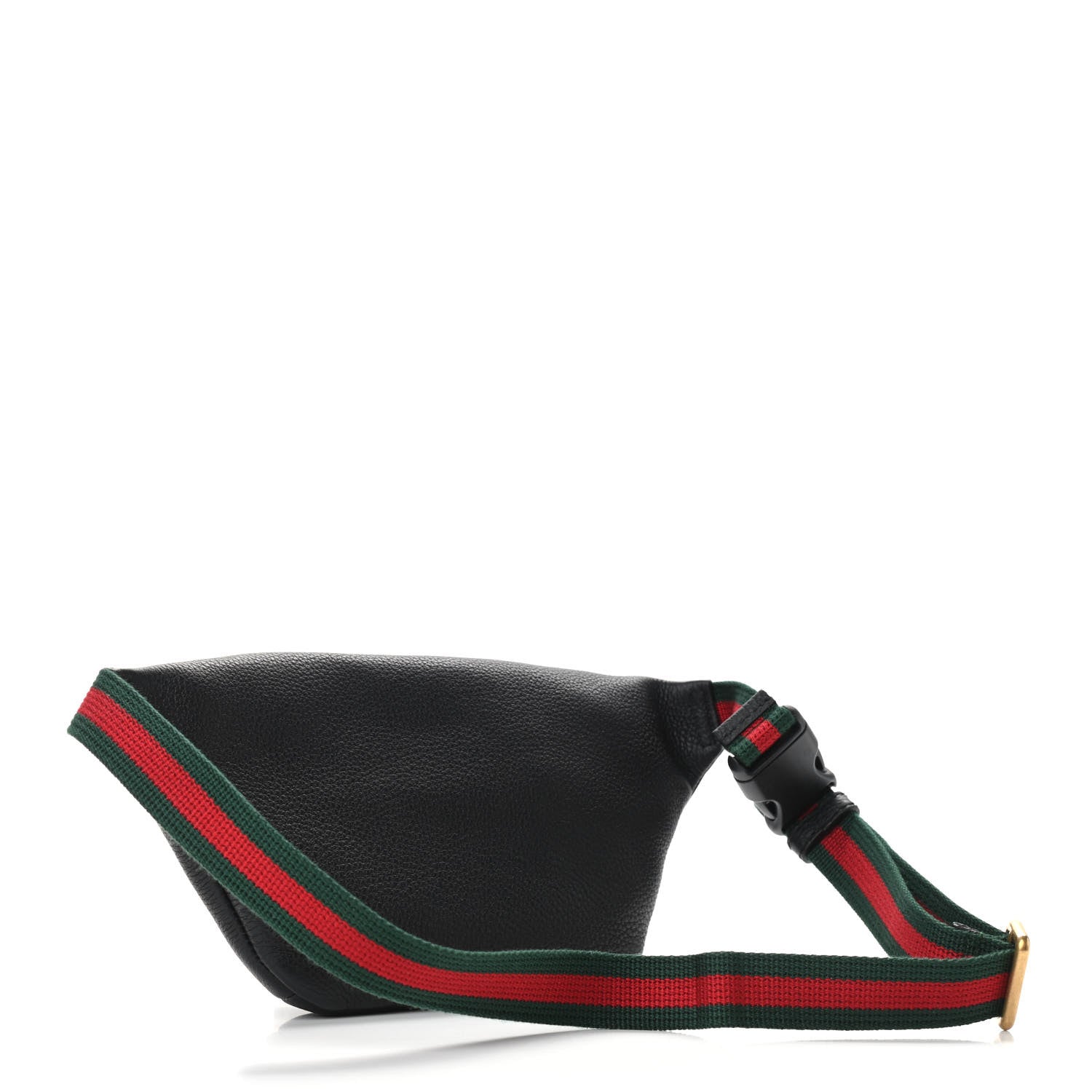 Gucci Grained Calfskin Small Logo Belt Bag Black 2 of 8