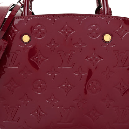 Louis Vuitton LOUIS VUITTON Vernis Montaigne BB Magenta 7 of 10