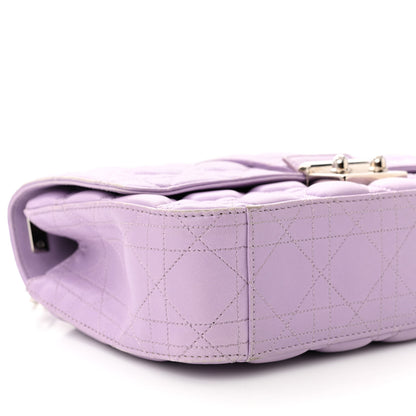 Christian Dior Lambskin Cannage Medium Miss Dior Flap Lilac 10 of 14