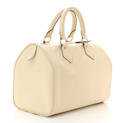 Louis Vuitton Epi Speedy 30 Ivory 3 of 14
