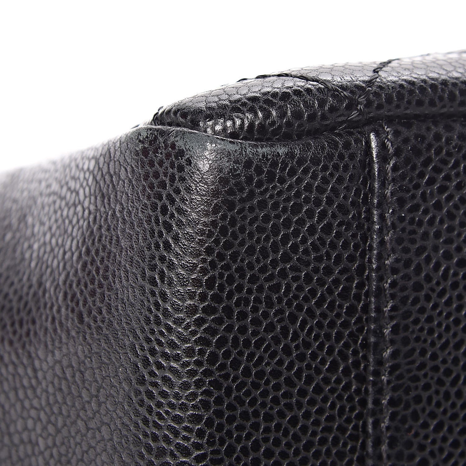 Chanel Caviar Quilted Grand Shopping Tote GST Black 10 of 15