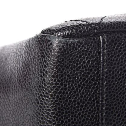 Chanel Caviar Quilted Grand Shopping Tote GST Black 10 of 15