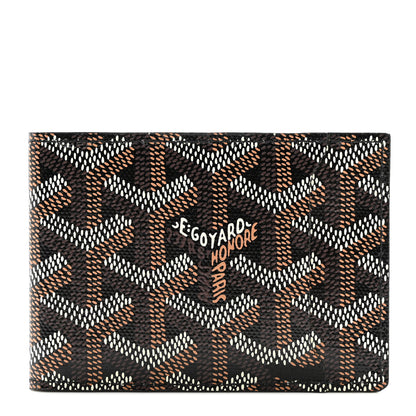 Goyard Goyardine Multi Slot Bi-Fold Wallet Black 1 of 8