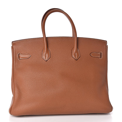 Hermes Togo Birkin 35 Gold 4 of 32