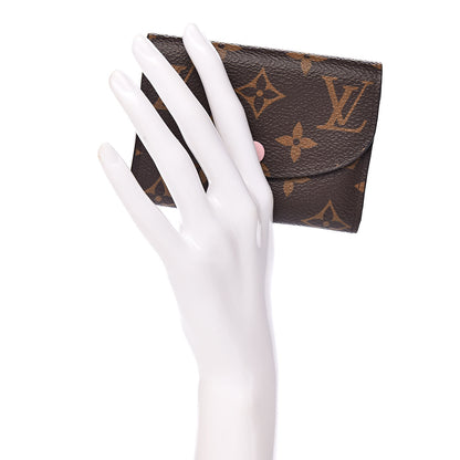 Louis Vuitton Monogram Rosalie Coin Purse Rose Ballerine 2 of 9