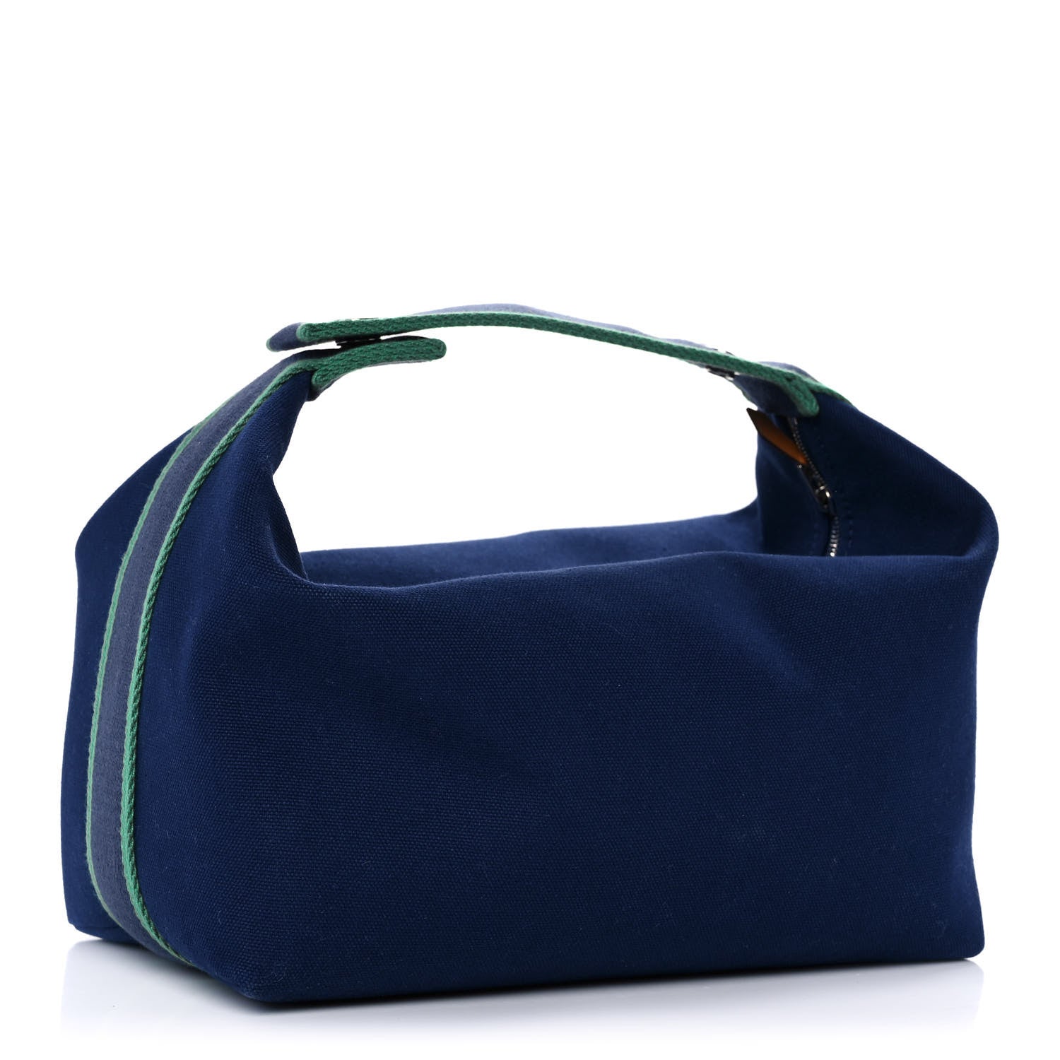 Hermes Canvas Large Bride-A-Brac Pouch Marine 3 of 11