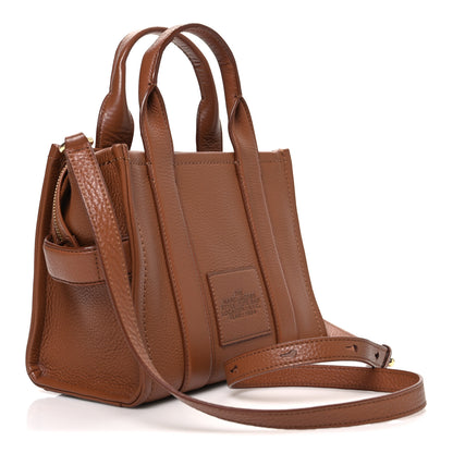 Marc Jacobs Grained Calfskin Small The Tote Bag Argan Oil 3 of 11