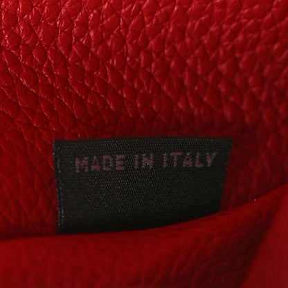 Prada Vitello Daino Continental Flap Wallet Fuoco 7 of 12