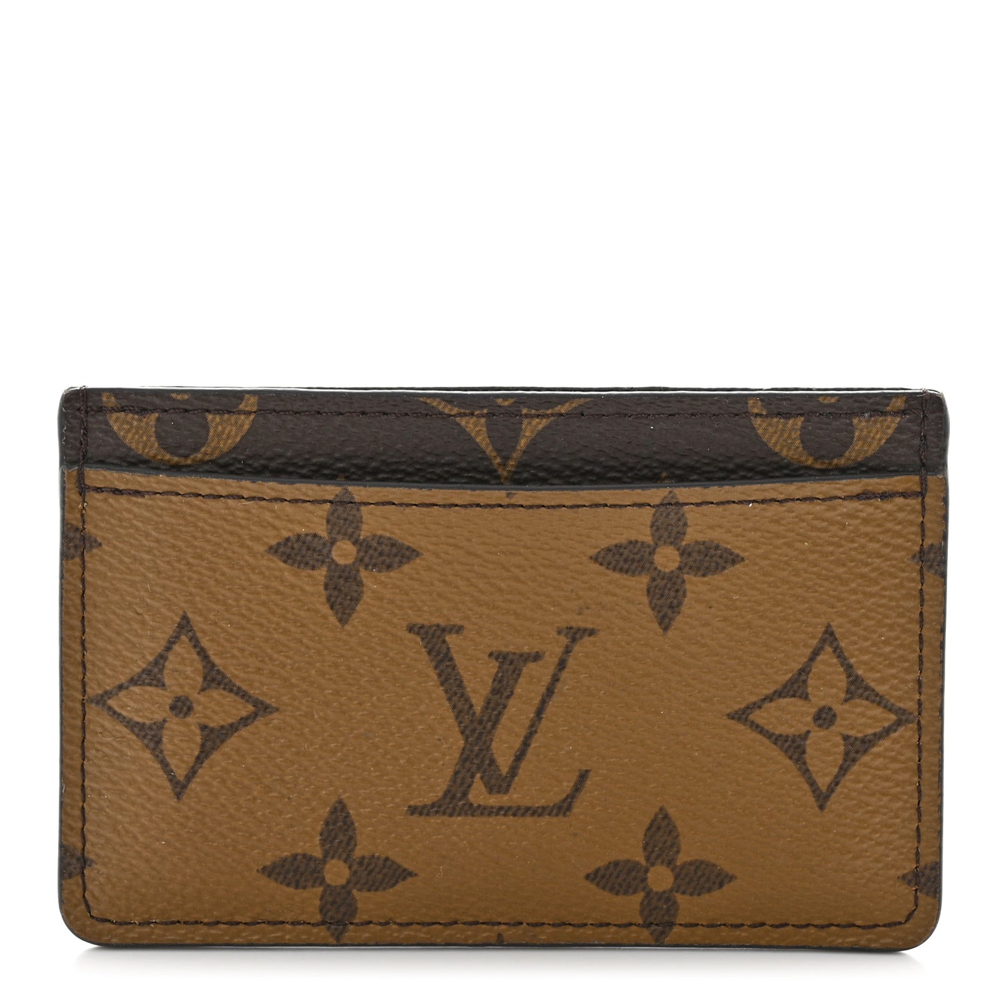 Reverse Monogram Card Holder