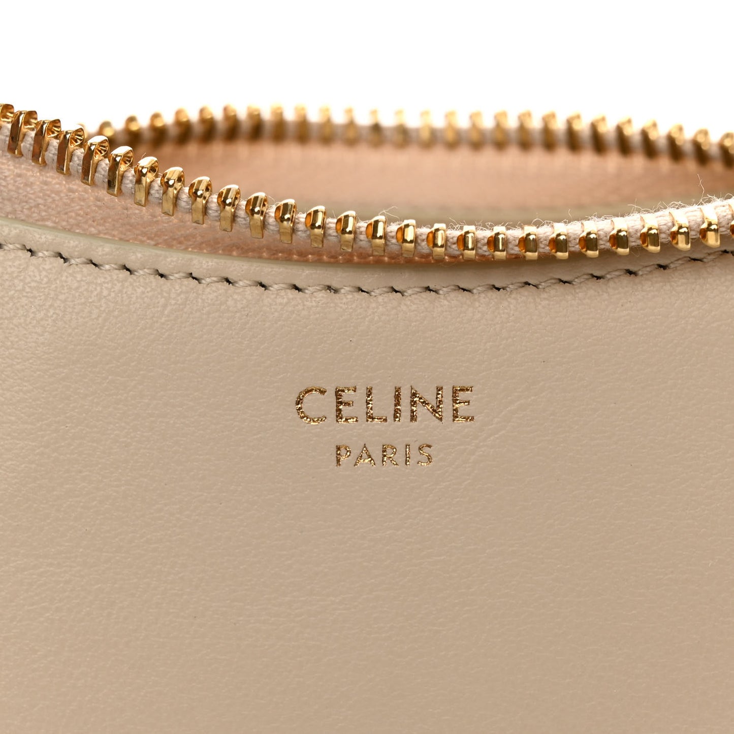 Smooth Calfskin Mini Ava Shoulder Bag Ivory
