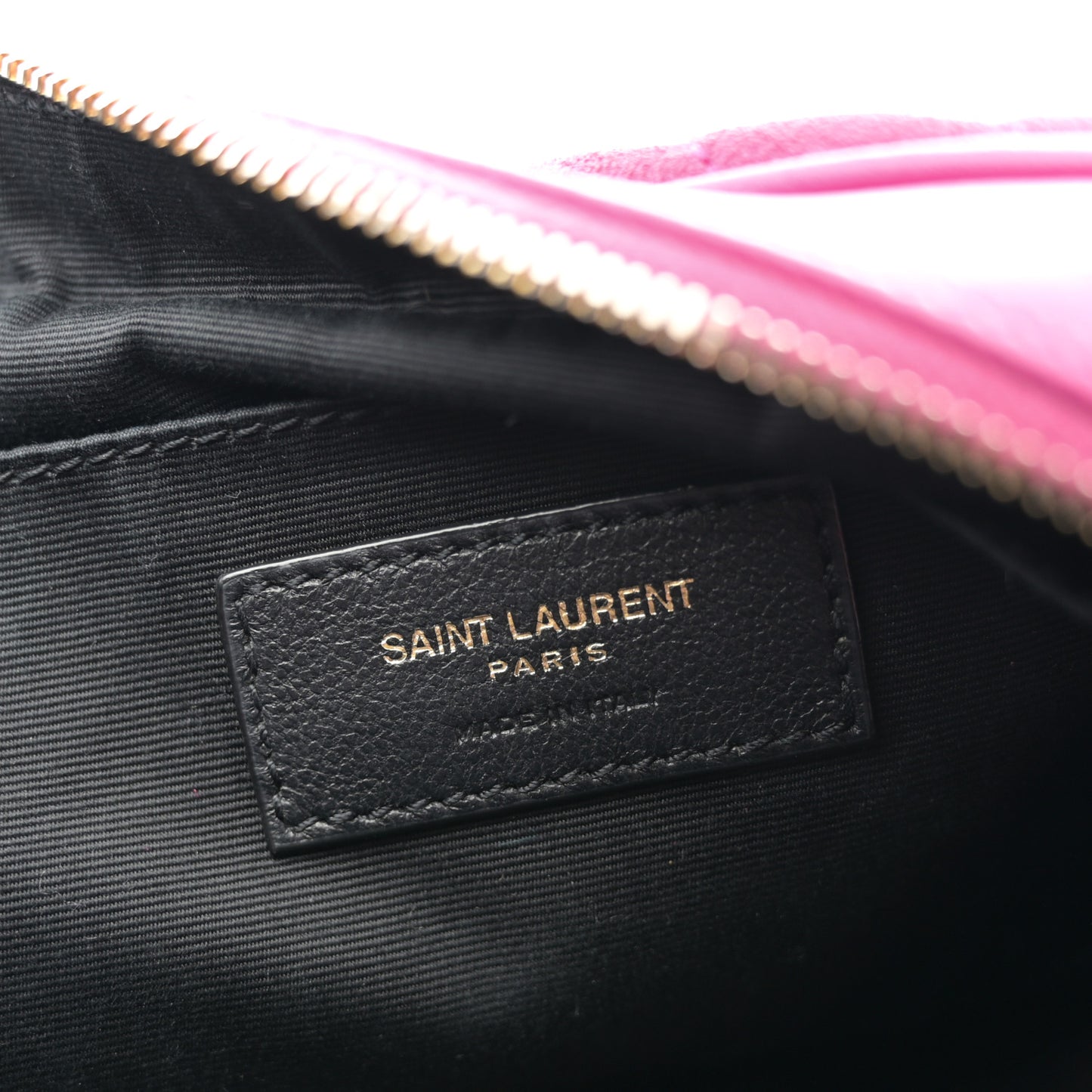 Suede Matelasse Monogram Lou Camera Bag Rose