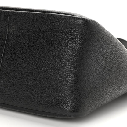 Prada Vitello Daino Soft Medium Dynamique Tote Black 10 of 12