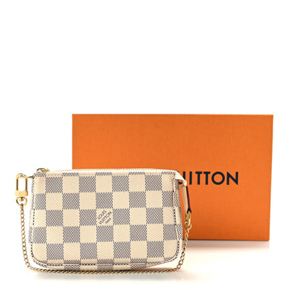 Louis Vuitton Damier Azur Mini Pochette Accessories 10 of 10