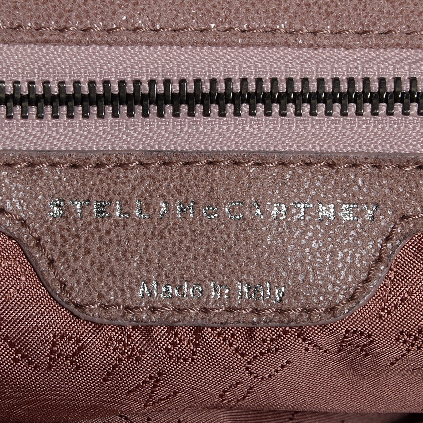Faux Leather Shaggy Deer Small Falabella Pink